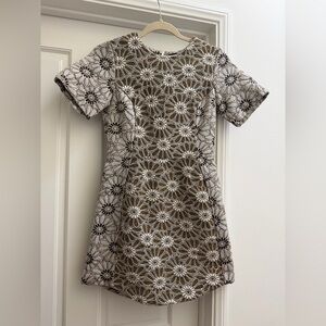 Topshop Daisy Brocade Mini Dress
